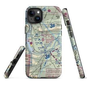 Christensen Bros Wahluke Strip (91WA) VFR Sectional  Tough iPhone Case