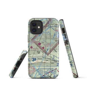 Christensen Field (8WA6) VFR Sectional  Tough iPhone Case