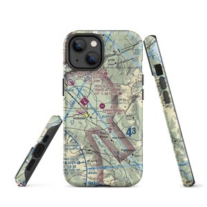 Christensen Ranch Airport (9CL2) VFR Sectional  Tough iPhone Case