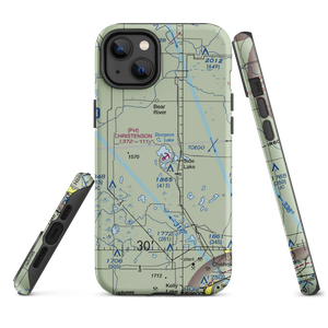 Christenson Point Seaplane Base (08MN) VFR Sectional  Tough iPhone Case