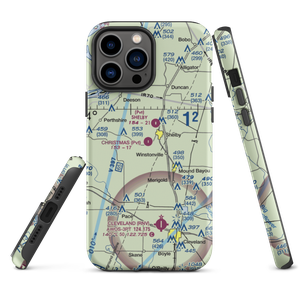 Christmas Airport (MS03) VFR Sectional  Tough iPhone Case