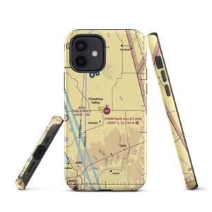 Christmas Valley Airport (62S) VFR Sectional  Tough iPhone Case