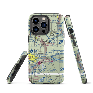 Chuck's Airport (0II0) VFR Sectional  Tough iPhone Case