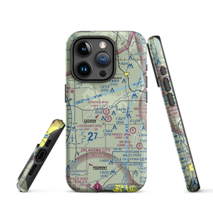 Chuck's Private Airstrip (4OK6) VFR Sectional  Tough iPhone Case
