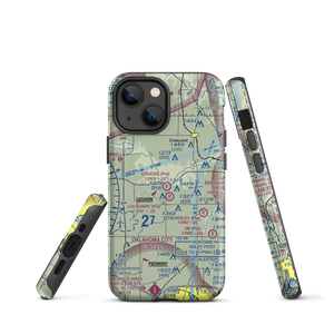 Chuck's Private Airstrip (4OK6) VFR Sectional  Tough iPhone Case