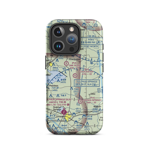 Chuckster Airport (XA17) VFR Sectional  Tough iPhone Case