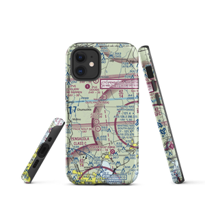 Chumuckla 20-20 Airport (93FD) VFR Sectional  Tough iPhone Case