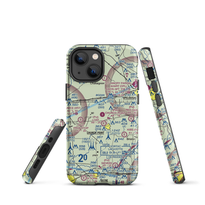 Church Point Flyers Airport (6LA5) VFR Sectional  Tough iPhone Case