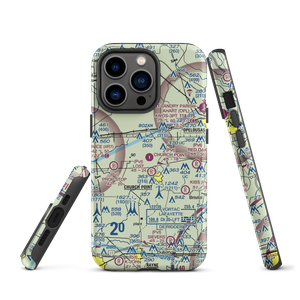 Church Point Flyers Airport (6LA5) VFR Sectional  Tough iPhone Case