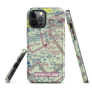 Cibolo Sea-Willo Airpark (TE67) VFR Sectional  Tough iPhone Case