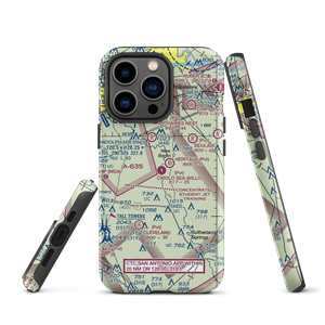 Cibolo Sea-Willo Airpark (TE67) VFR Sectional  Tough iPhone Case