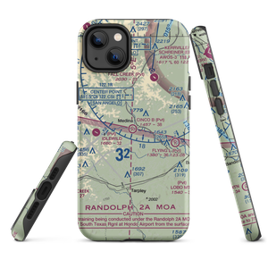 Cinco B Ranch Airport (87XS) VFR Sectional  Tough iPhone Case