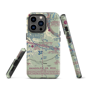 Cinco B Ranch Airport (87XS) VFR Sectional  Tough iPhone Case