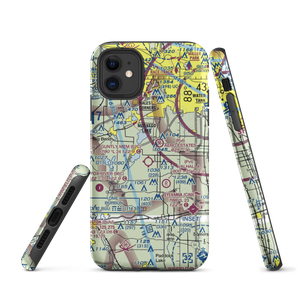 Cindy Guntly Memorial Airport (62C) VFR Sectional  Tough iPhone Case