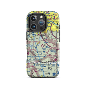 Cindy Guntly Memorial Airport (62C) VFR Sectional  Tough iPhone Case