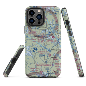 Circle A Ranch Airport (48WI) VFR Sectional  Tough iPhone Case