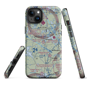 Circle A Ranch Airport (48WI) VFR Sectional  Tough iPhone Case