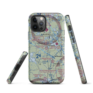 Circle A Ranch Airport (48WI) VFR Sectional  Tough iPhone Case