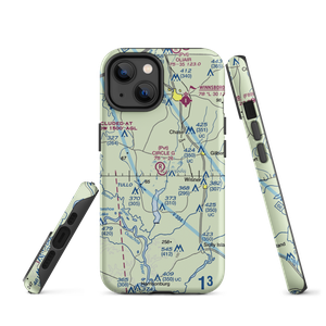 Circle G Airport (LS16) VFR Sectional  Tough iPhone Case