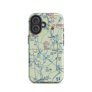 Circle G Airport (LS16) VFR Sectional  Tough iPhone Case