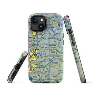 Circle S Farms Airport (AR91) VFR Sectional  Tough iPhone Case