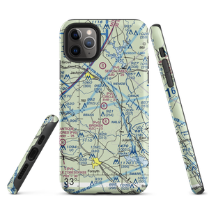 Circle T Airport (98GA) VFR Sectional  Tough iPhone Case