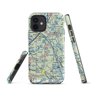 Circle T Airport (98GA) VFR Sectional  Tough iPhone Case