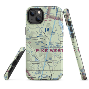 Circle T Ranch Airport (MI93) VFR Sectional  Tough iPhone Case