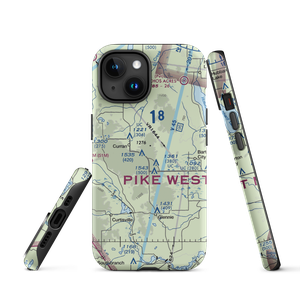 Circle T Ranch Airport (MI93) VFR Sectional  Tough iPhone Case