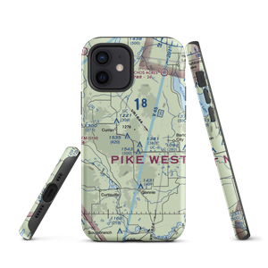 Circle T Ranch Airport (MI93) VFR Sectional  Tough iPhone Case