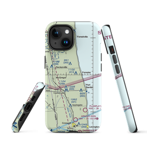 Circle U Heliport (2F2) VFR Sectional  Tough iPhone Case