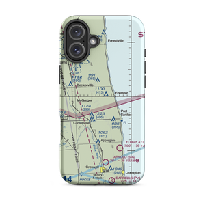 Circle U Heliport (2F2) VFR Sectional  Tough iPhone Case