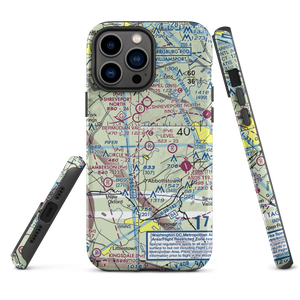 Circle W Airfield (PA72) VFR Sectional  Tough iPhone Case