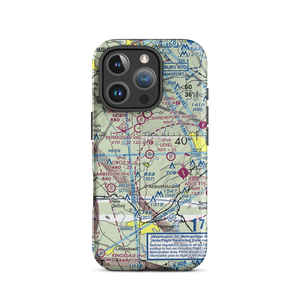 Circle W Airfield (PA72) VFR Sectional  Tough iPhone Case