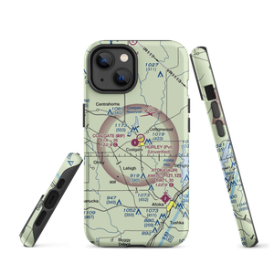 City of Coalgate Airport (08F) VFR Sectional  Tough iPhone Case