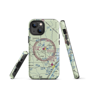 City of Coalgate Airport (08F) VFR Sectional  Tough iPhone Case