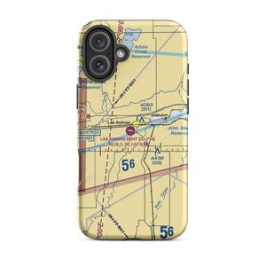 City of Las Animas Bent County Airport (7V9) VFR Sectional  Tough iPhone Case