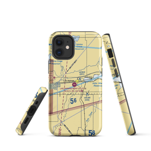 City of Las Animas Bent County Airport (7V9) VFR Sectional  Tough iPhone Case