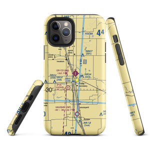 City of Tulia-Swisher County Municipal Airport (I06) VFR Sectional  Tough iPhone Case