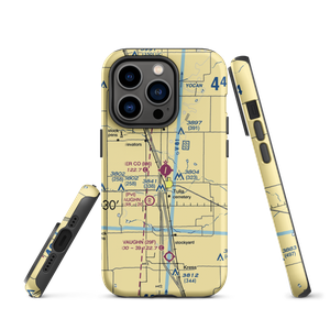 City of Tulia-Swisher County Municipal Airport (I06) VFR Sectional  Tough iPhone Case