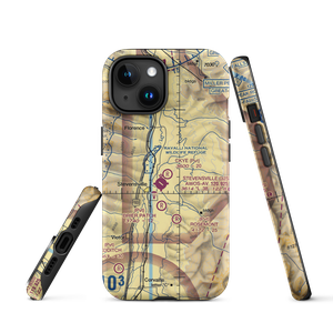 Ckye Field (MT32) VFR Sectional  Tough iPhone Case