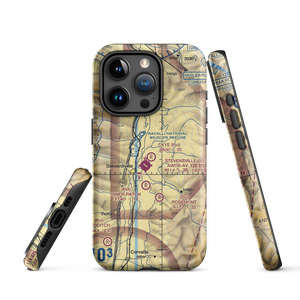 Ckye Field (MT32) VFR Sectional  Tough iPhone Case