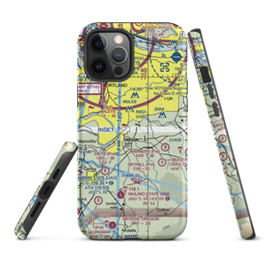 Clackamas Heights Airport (1OR6) VFR Sectional  Tough iPhone Case