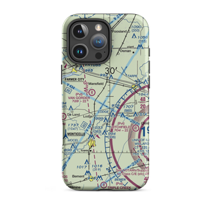 Clapper Airport (53IL) VFR Sectional  Tough iPhone Case