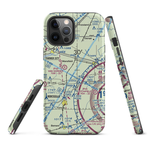 Clapper Airport (53IL) VFR Sectional  Tough iPhone Case