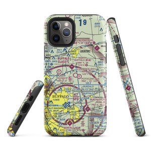 Clarence Aerodrome (D51) VFR Sectional  Tough iPhone Case