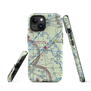 Clarendon Municipal Airport (4M8) VFR Sectional  Tough iPhone Case