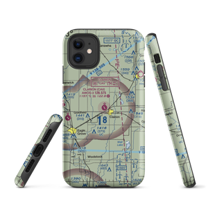 Clarion Municipal Airport (CAV) VFR Sectional  Tough iPhone Case