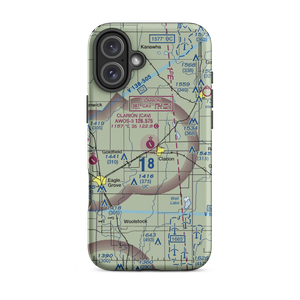 Clarion Municipal Airport (CAV) VFR Sectional  Tough iPhone Case