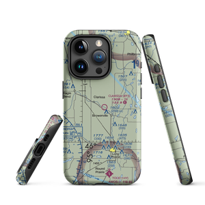 Clarissa Municipal Airport (8Y5) VFR Sectional  Tough iPhone Case